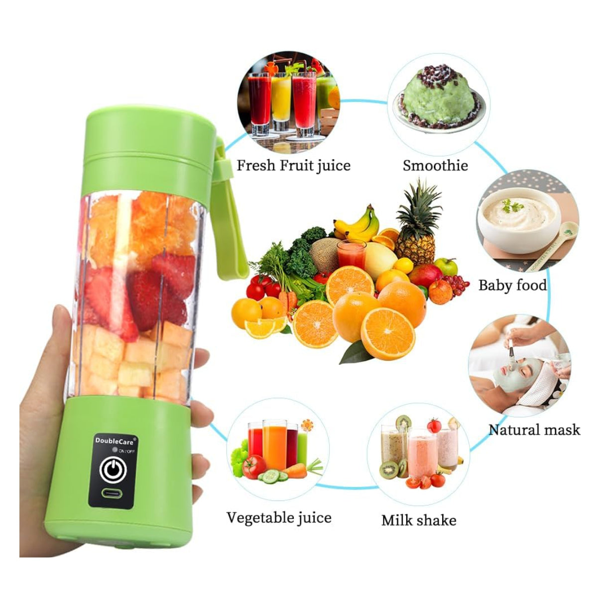 Licuadora Portatil Para Frutas