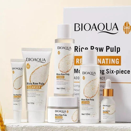 Kit Bioaqua De Arroz Aclarante💥