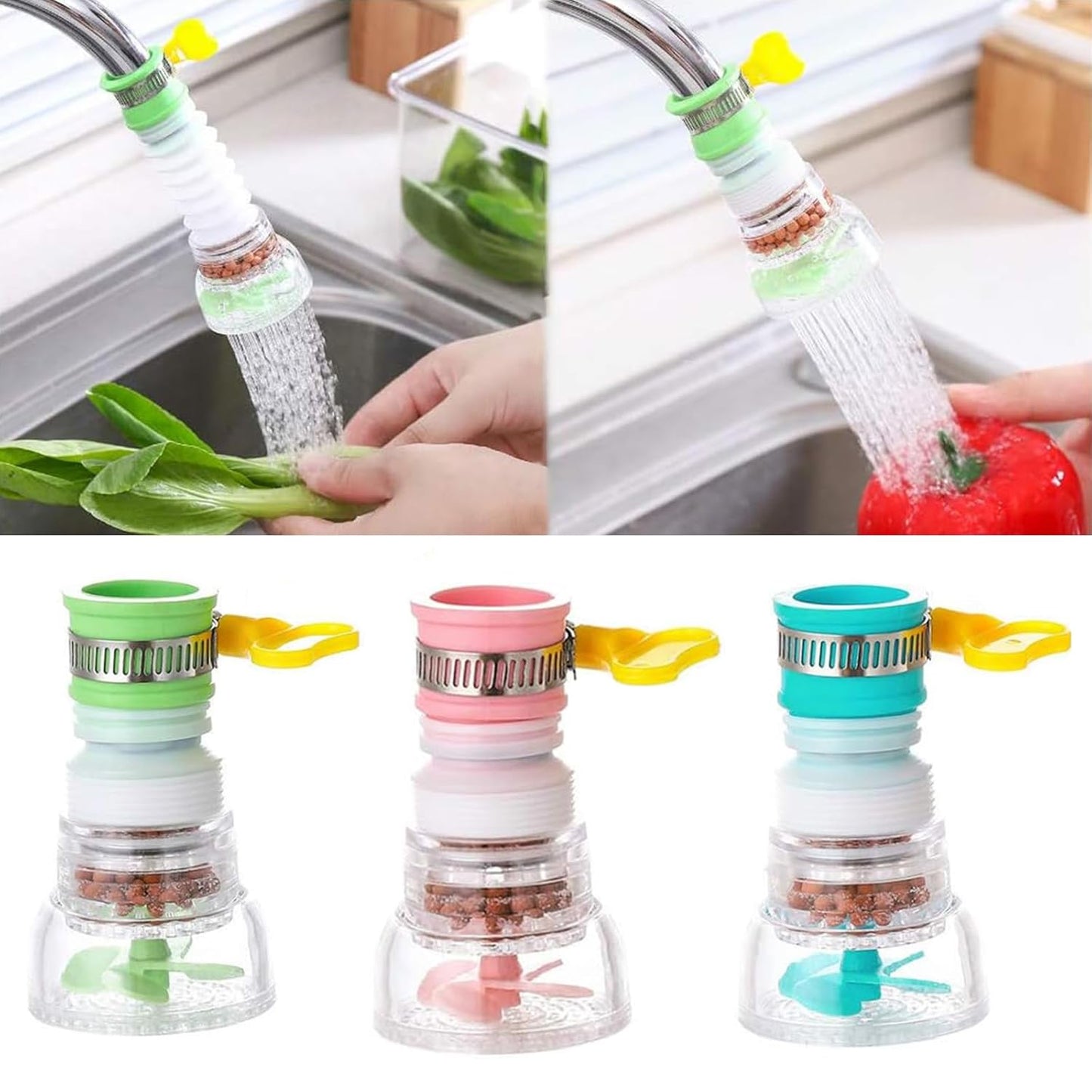 Cabezal Grifo Expandible Purifica agua
