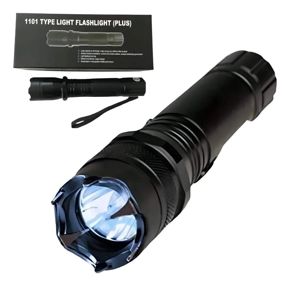 Linterna Recargable Led Tactica Usb Mili