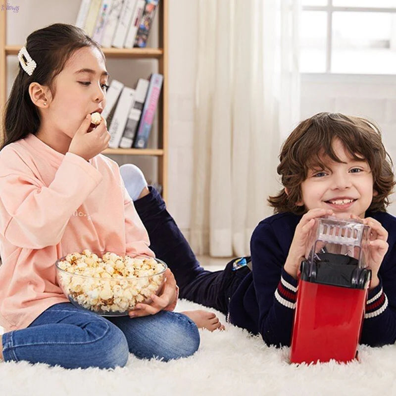 Popcorn maker eléctrico sin aceite con aire caliente.💥
