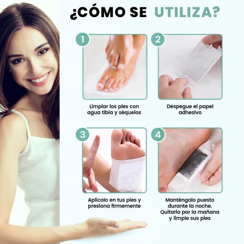 Parches Para Pies Kinoki X 5 Pares